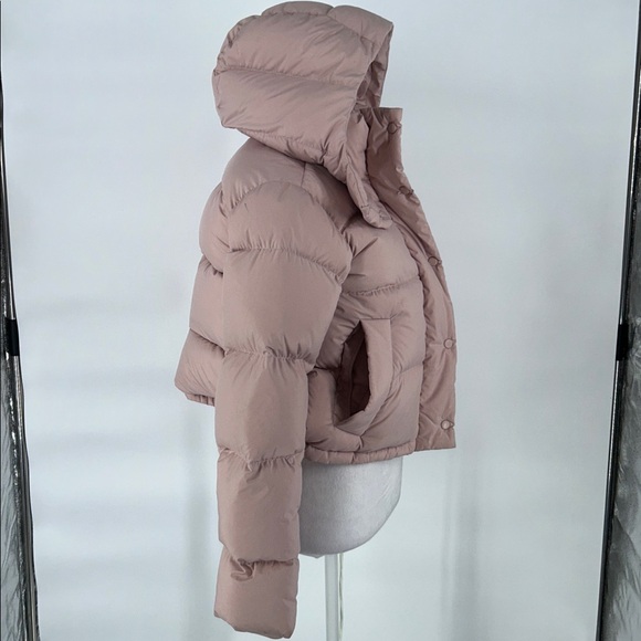 Lululemon Down Puffer Jacket Hooded Blush Pink Size 2 - Picture 6 of 16